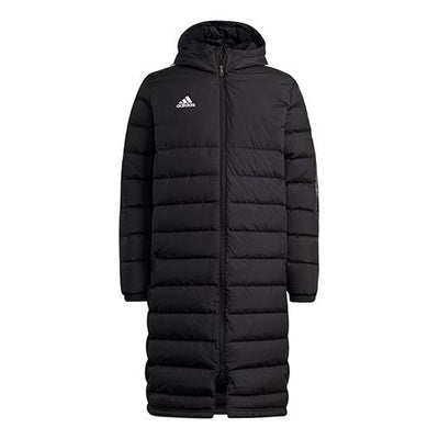 adidas Tiro21L Down Football Hood Warm Down Jacket Men's Black