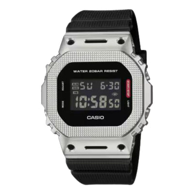 Casio G-STEEL Digital GM5600 Series 'Silver Black'