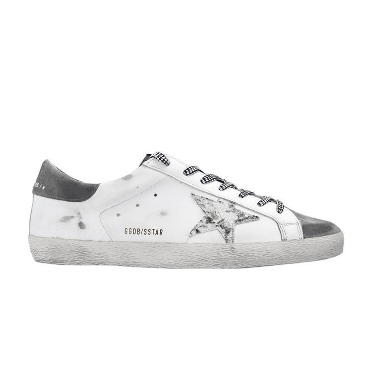 Golden Goose Superstar 'White Grey Python'