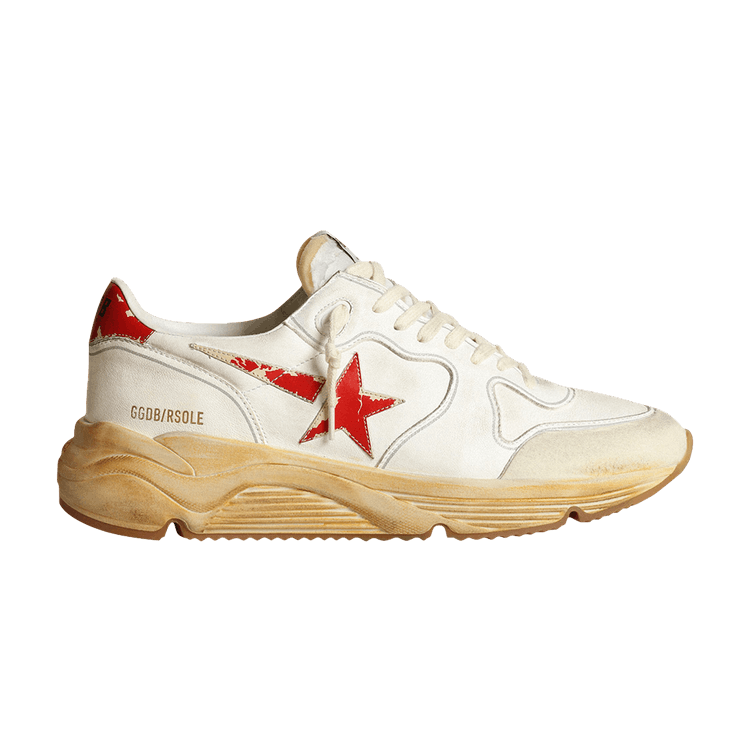 Golden Goose Running Sole 'White Red'