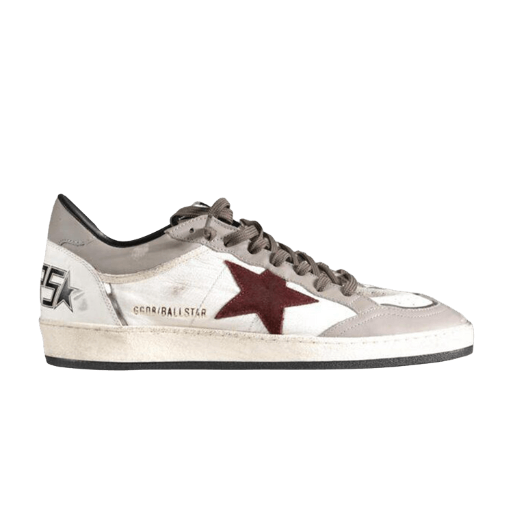 Golden Goose Ballstar 'Dove Bordeaux'