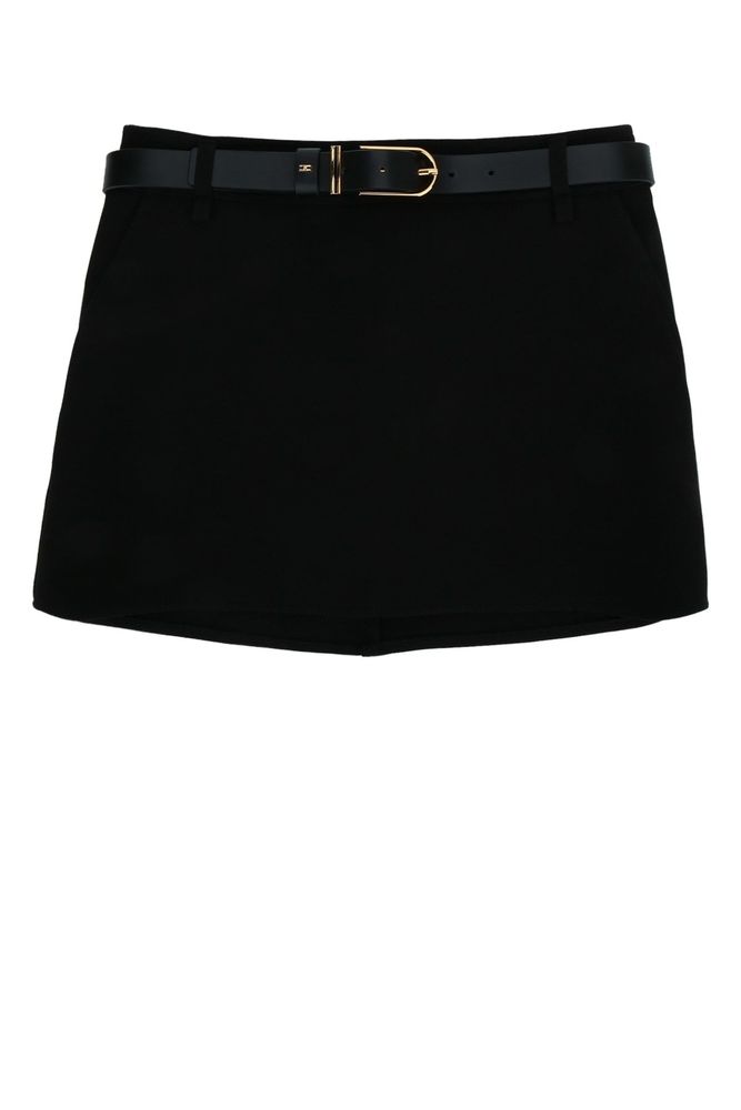 Elisabetta Franchi Belted Mini Skirt