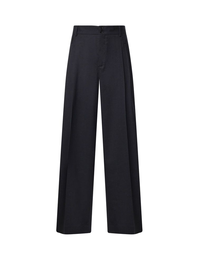 Dolce & Gabbana Pleated Panama Trousers