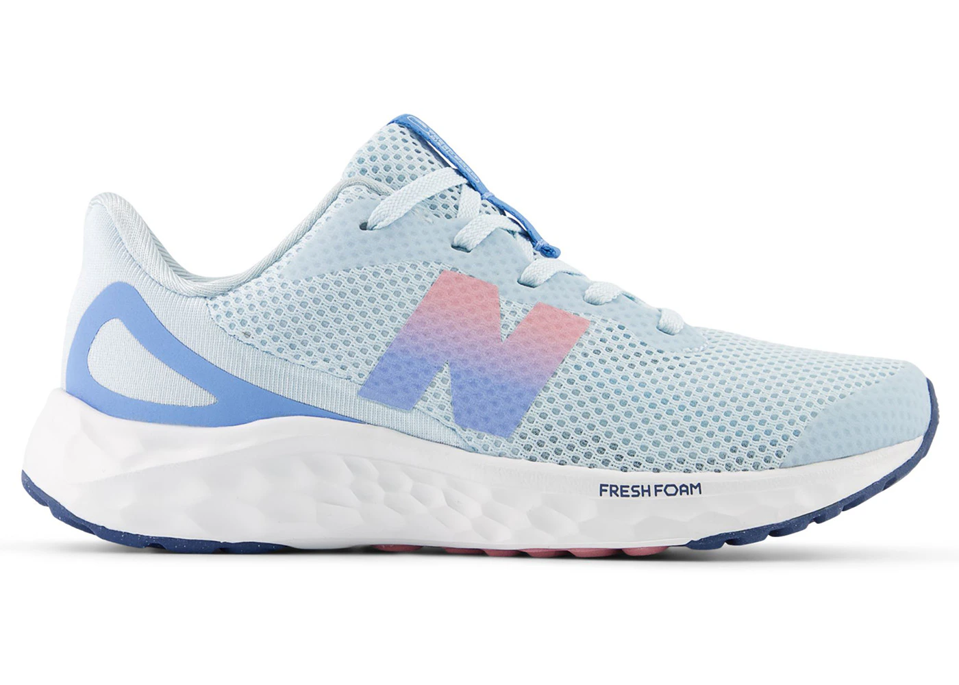 New Balance Fresh Foam Arishi v4 Lace Frosted Glass Carolina Blue Pink Taffy (GS)