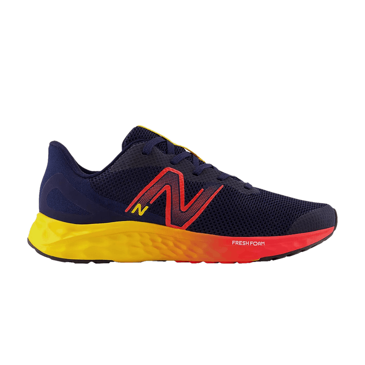 New Balance Fresh Foam Arishi v4 Big Kid 'Navy Red Egg Yolk'