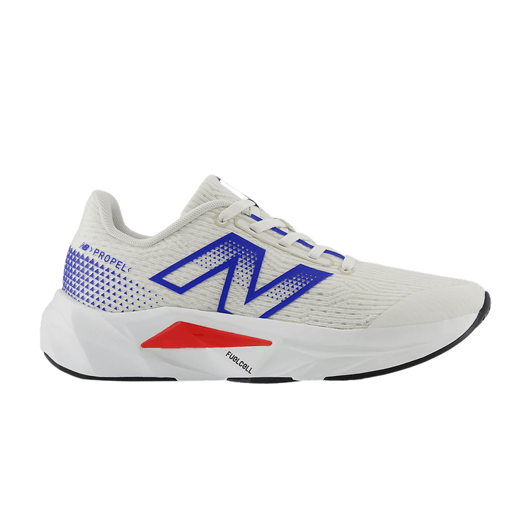 New Balance FuelCell Propel v5 Big Kid 'Sea Salt Royal True Red'