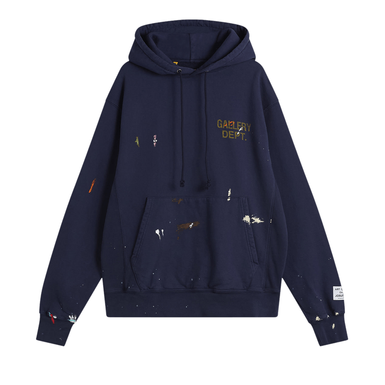 Gallery Dept. GD Paint Logo Hoodie 'Vintage Navy'