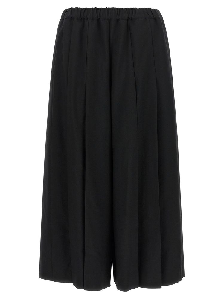 Comme des Garçons Wide-Leg Pleated Pants