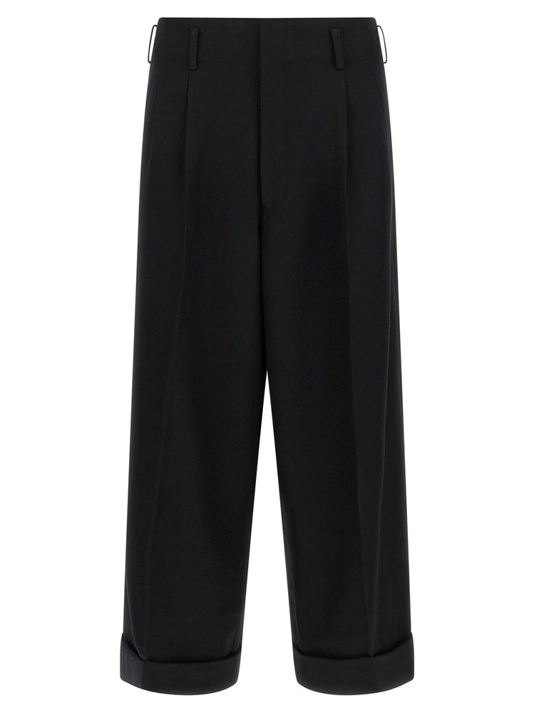 Comme des Garçons Cropped Wide-Leg Pants