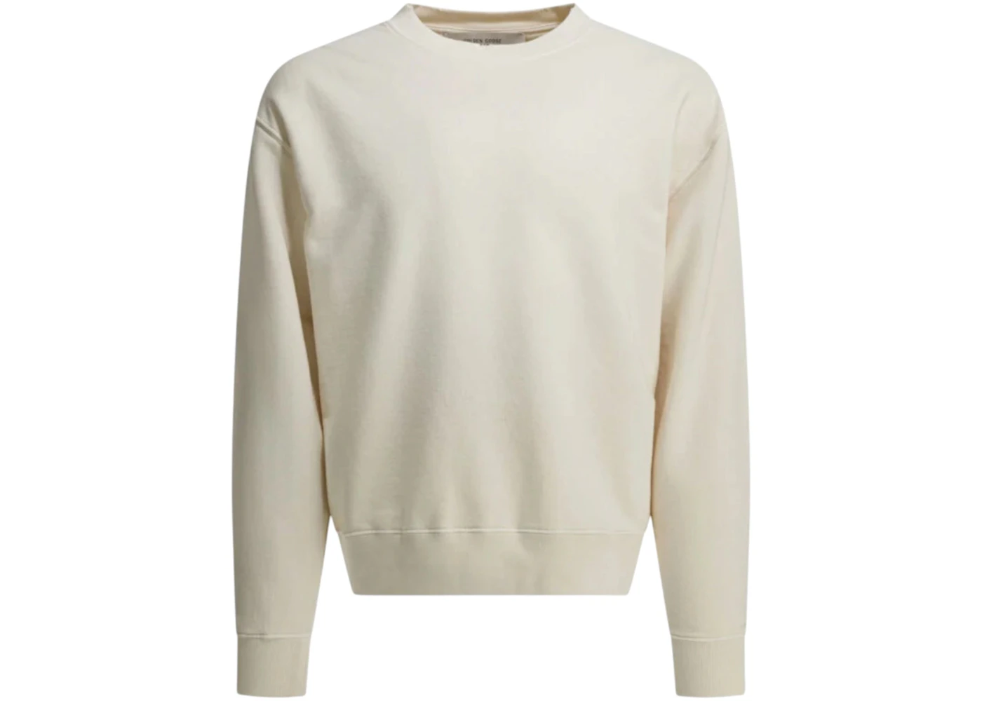 Golden Goose Crewneck Reverse Logo Sweatshirt White
