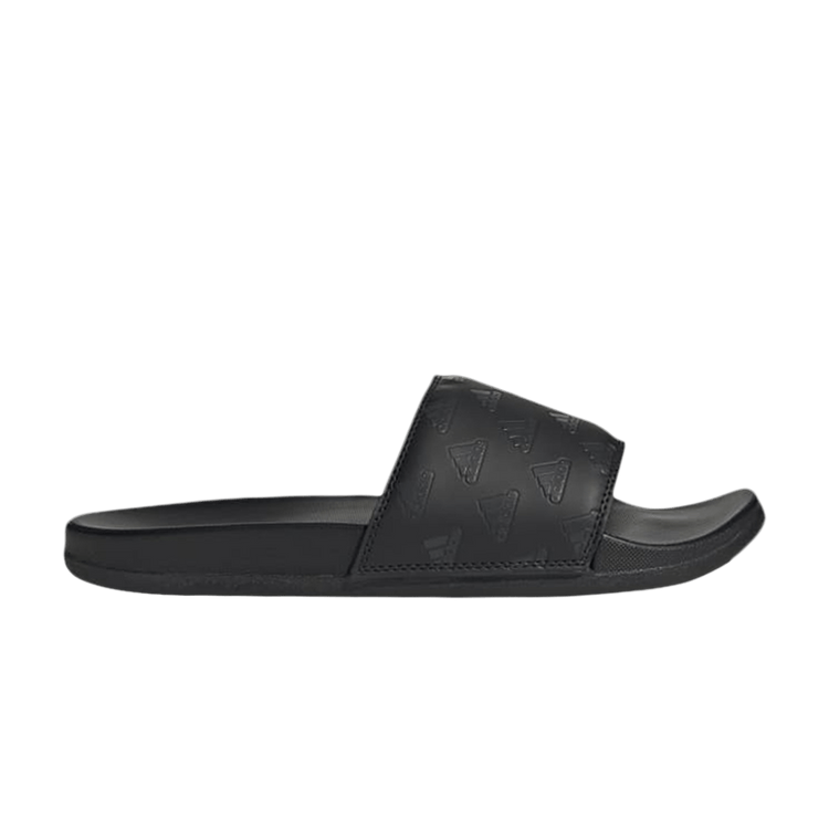Adidas Adilette Comfort Slide 'Repeat Logo - Black'