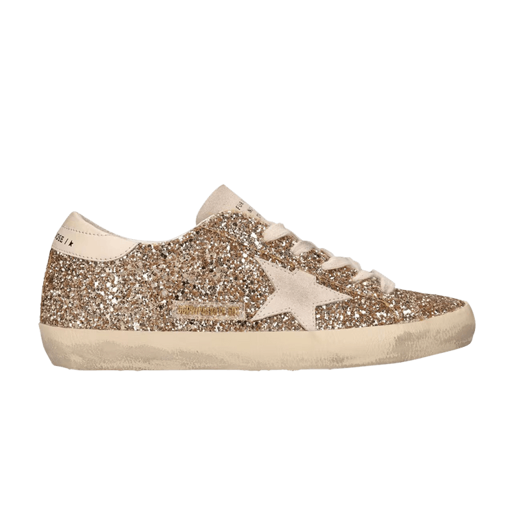 Golden Goose Wmns Superstar 'Gold Seedpearl Glitter'