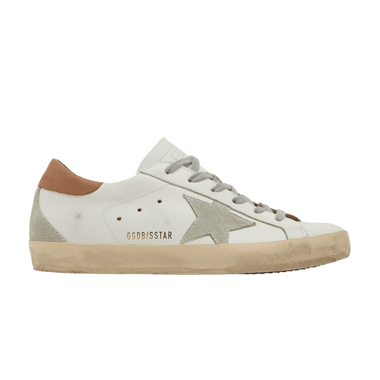 Golden Goose Wmns Superstar 'White Light Brown'