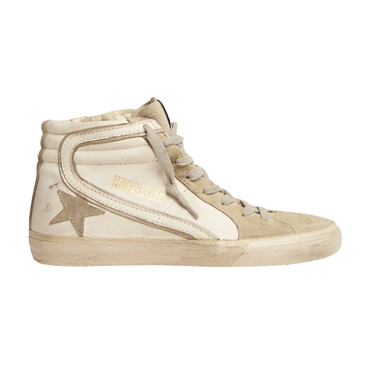 Golden Goose Wmns Slide Sneaker 'White Ice Grey'