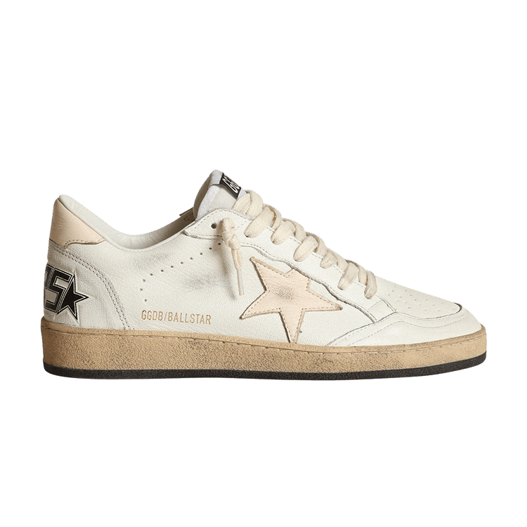 Golden Goose Wmns Ball Star 'White Salmon Pink'