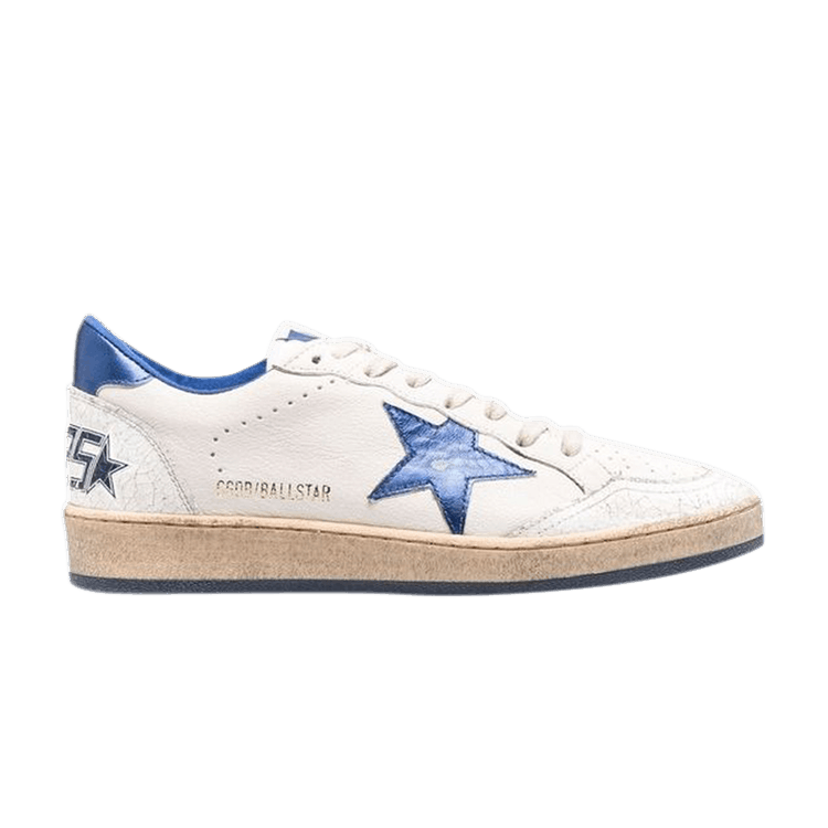 Golden Goose Wmns Ball Star 'White Blue'