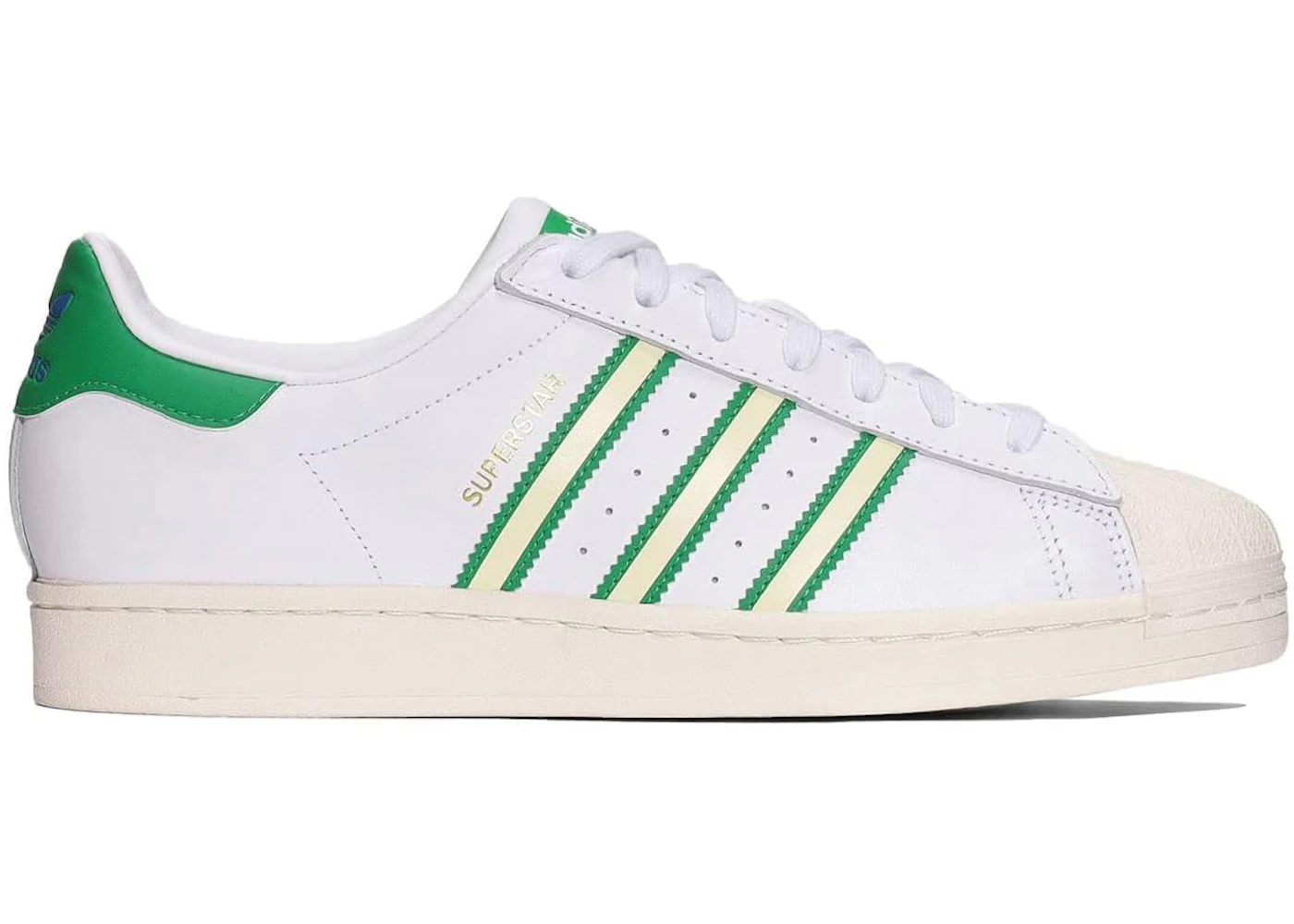adidas Superstar Team Colors White Green