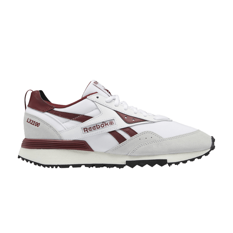 Reebok LX 2200 'White Classic Burgundy'