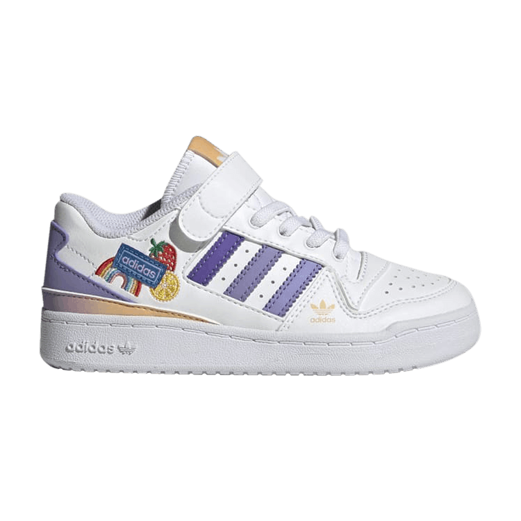Adidas Forum Low J 'Fruits & Rainbow Patches'