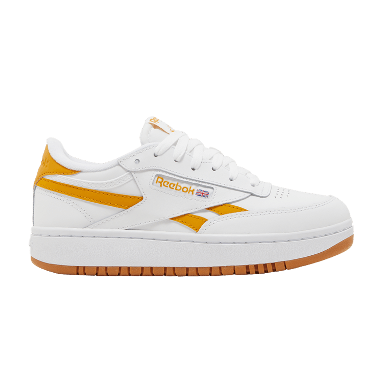 Reebok Wmns Club C Double Revenge 'White Bright Ochre'