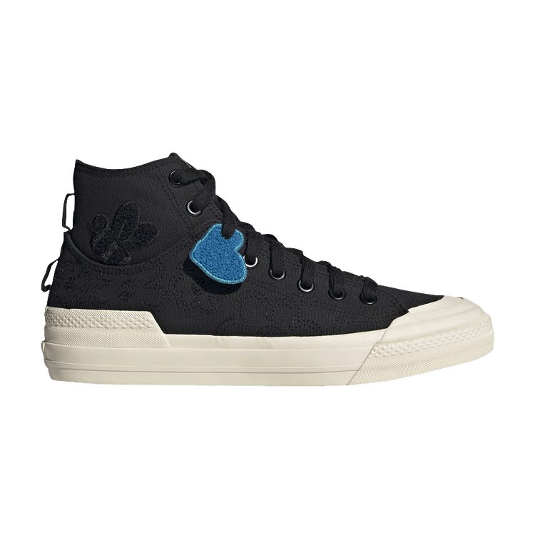 Melting Sadness x adidas Nizza High DL 'Bee With You - Core Black'