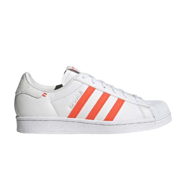 Adidas Wmns Superstar 'Crystal White Solar Red'