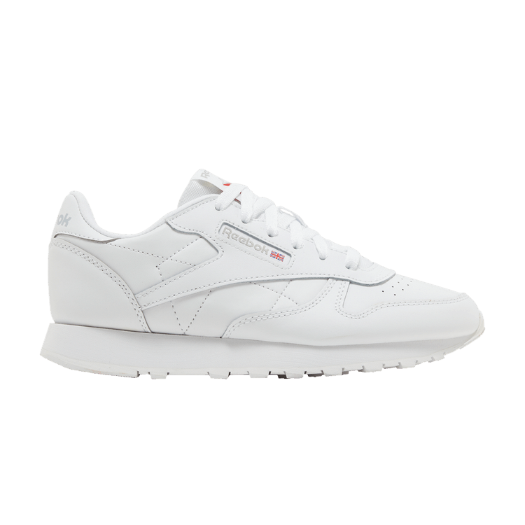 Reebok Classic Leather Big Kid 'Triple White'