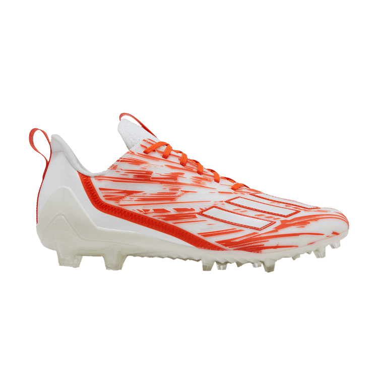 adidas Adizero Cleats 'White Team Orange'