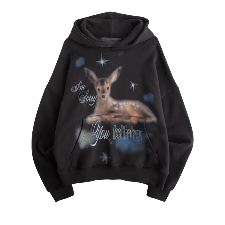Jungles U I'm Sorry You Feel That Way Hoodie 'Black'