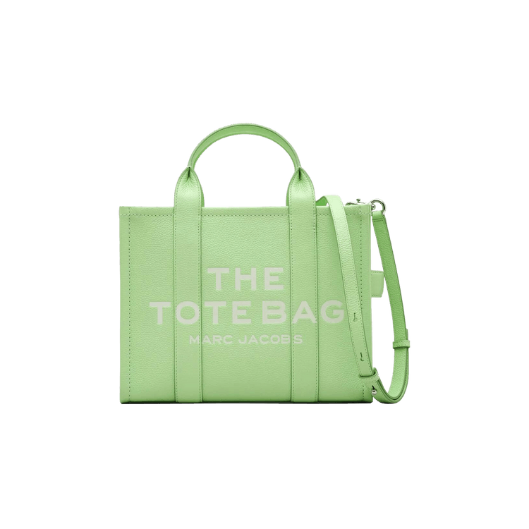 Marc Jacobs The Medium Leather Tote Bag 'Peppermint'