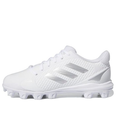 (GS) adidas PureHustle 2.0 MD Cleats 'White'