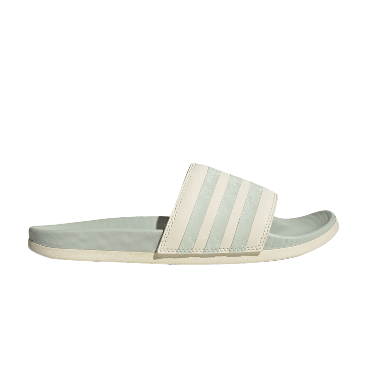 Adidas Wmns Adilette Comfort Slide 'White Linen Green'