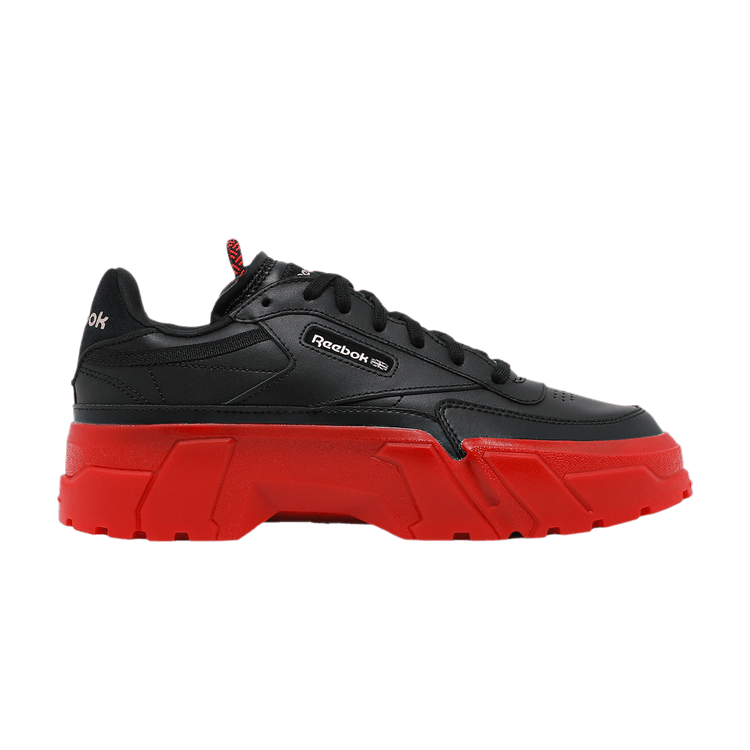 Cardi B x Reebok Wmns Club C 'Black Vector Red'
