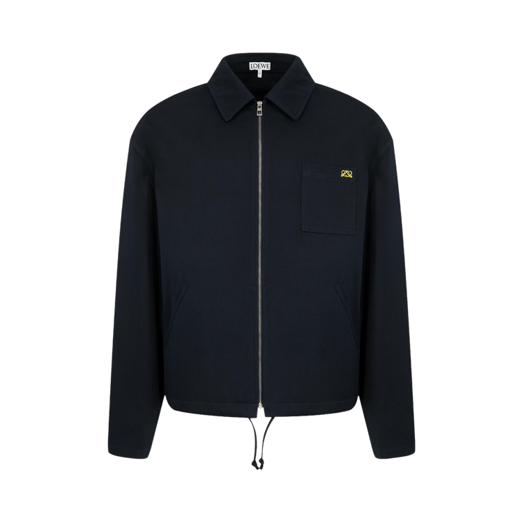 Loewe Zip-Up Jacket 'Dark Navy'