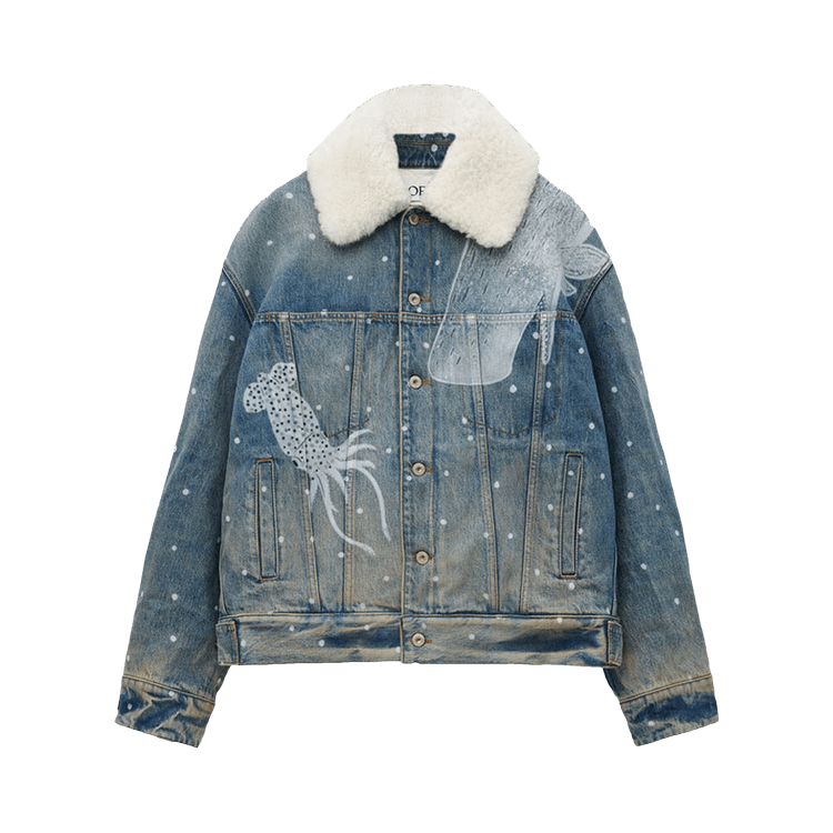 Loewe Jacket 'Mid Blue Denim'