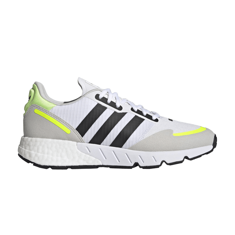 Adidas ZX 1K Boost 'White Solar Yellow'
