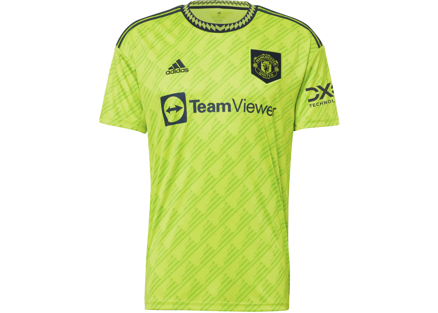 adidas Manchester United 22/23 Third Jersey Semi Solar Slime
