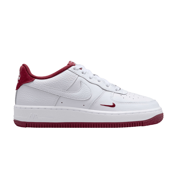 Nike Air Force 1 LV8 GS 'White Team Red'