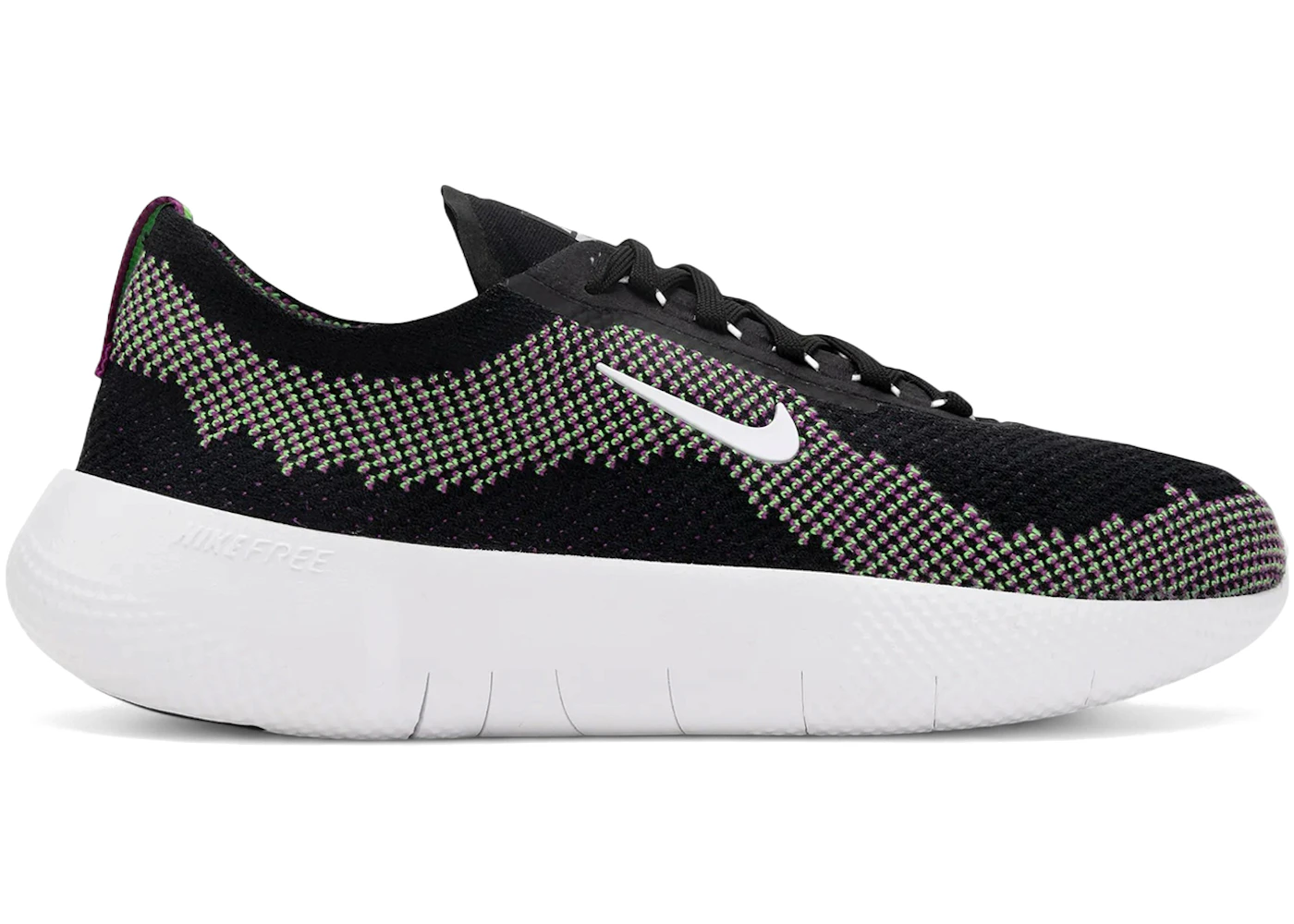 Nike Free 2025 Black White Green Strike Purple