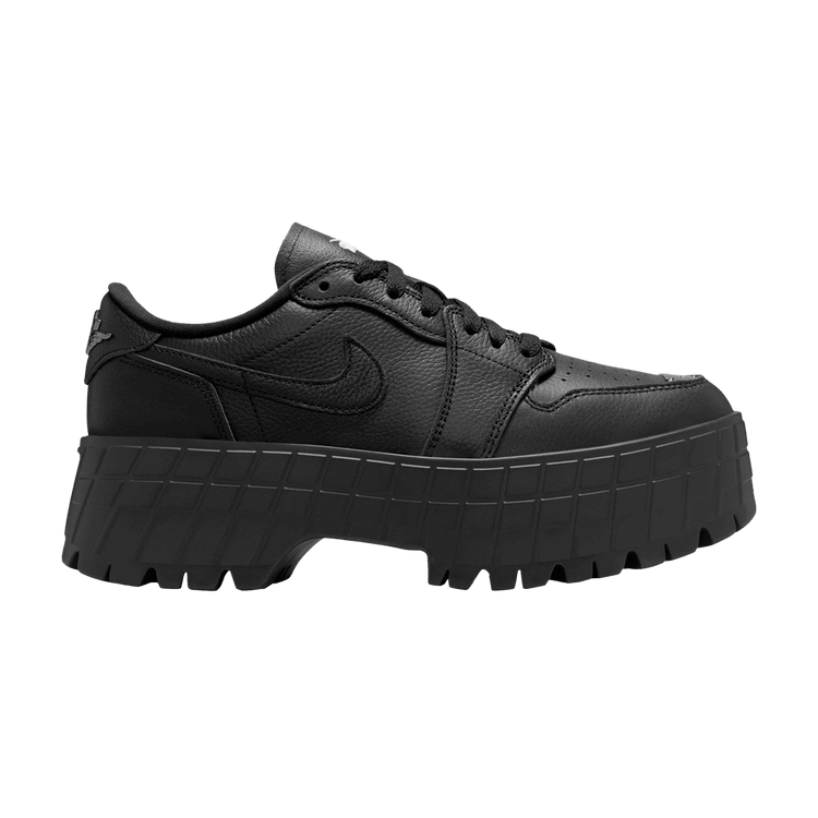 Wmns Air Jordan 1 Low Brooklyn 'Metallic Black'