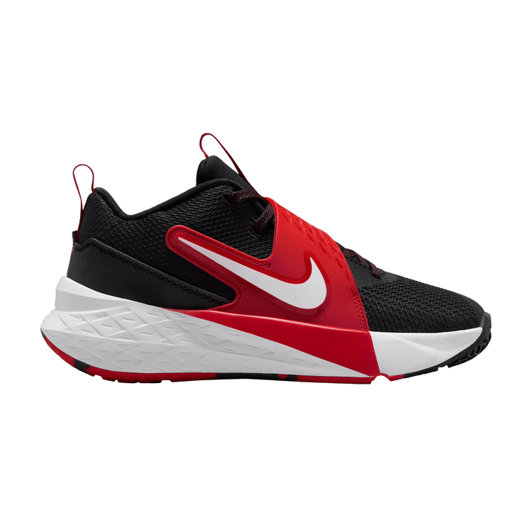 Nike Team Hustle D12 GS 'Black University Red'