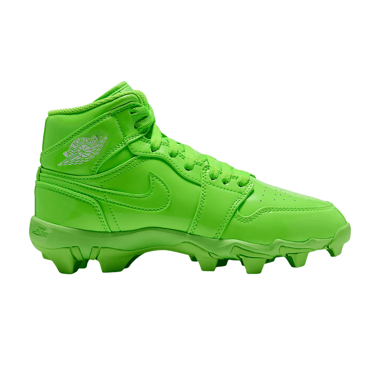 Air Jordan 1 Mid Little GS 'Electric Green White Electric Green'