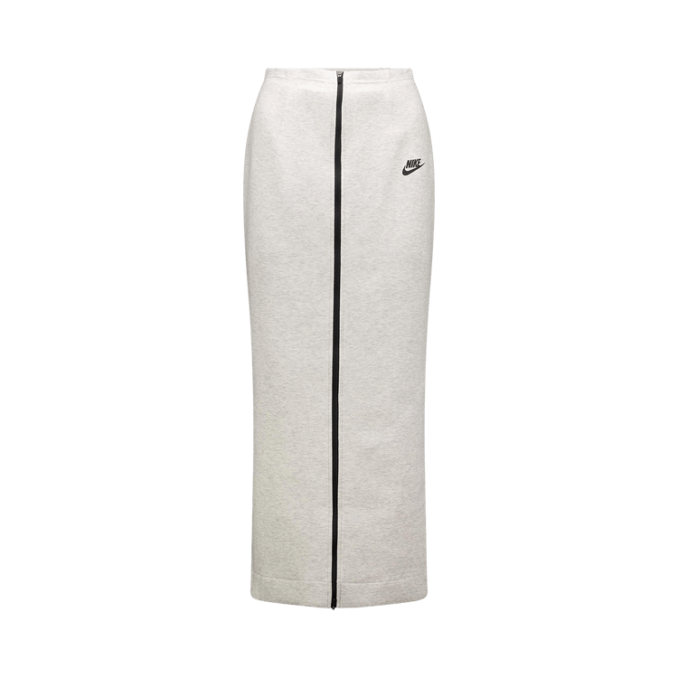 Nike Sportswear Tech Fleece Slim Maxi Skirt 'Light Grey/Heather/Black'