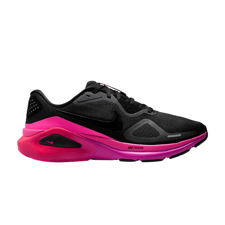 Nike Wmns Structure 26 Road 'Black Hyper Pink Laser Crimson Black'