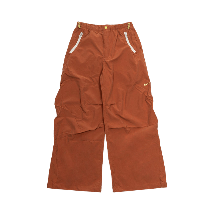 Nike Project F.R.O.G. Parachute Pants 'Dark Russet/Light Lemon Twist'