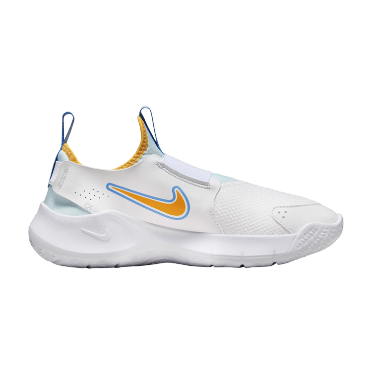 Nike Flex Runner 3 GS 'White Sundial Yellow University Blue'