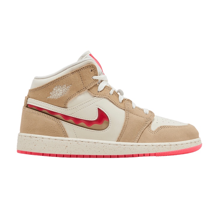 Air Jordan 1 Mid SE GS 'Peanut Butter & Jelly'