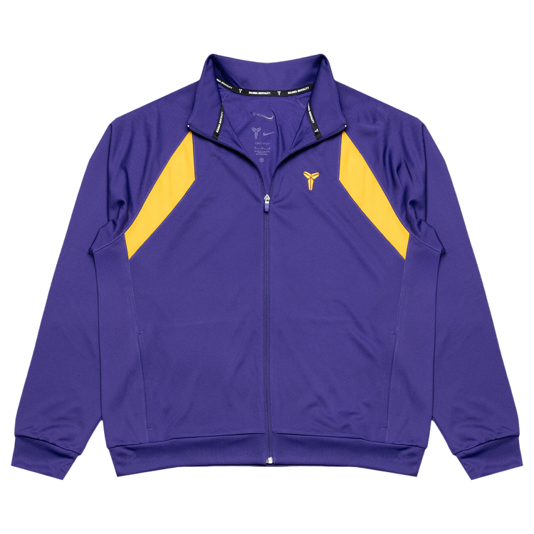 Nike Kobe Dri-FIT Knit Jacket 'Court Purple/University Gold/University Gold'
