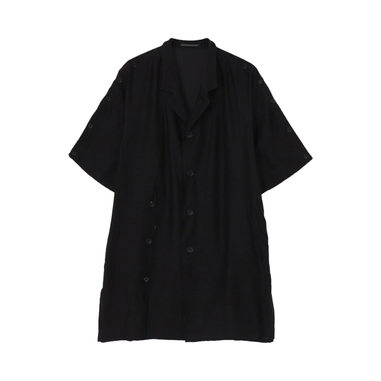 Yohji Yamamoto Pour Homme Printed Dolman Jacket 'Black'