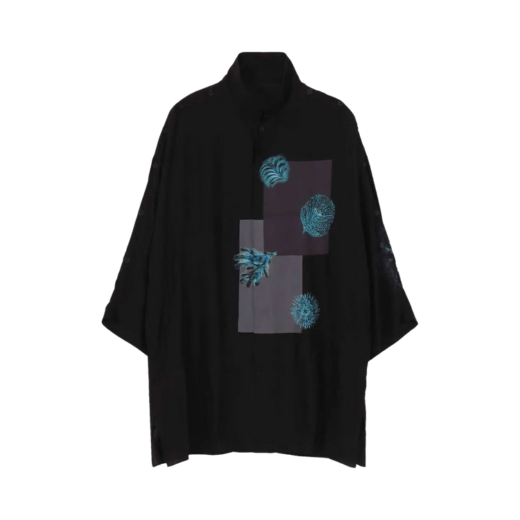 Yohji Yamamoto Pour Homme Shoulder Opened Creature Coat 'Black'